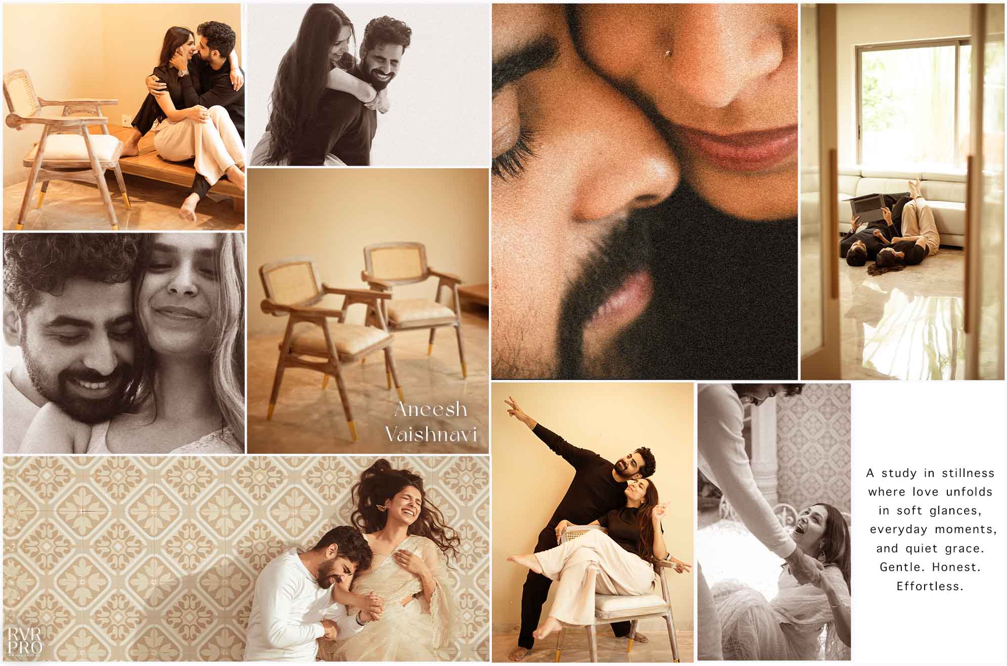 Aneesh Vaishnavi Couple Shoot